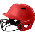Gloss Scarlet Fastpitch Softball Batting Helmet with Facemask G3101