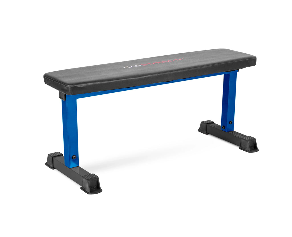Flat Utility Weight Bench 600 lb Weight Capacity Gray L6598