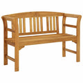 47.2 inch Solid Acacia Wood Garden Bench S2752