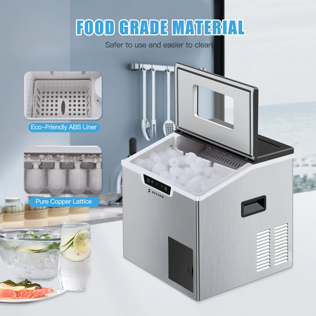 2-in-1 Portable Countertop Ice Maker & Shaver Machine A1129