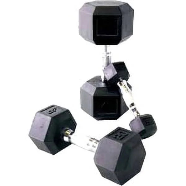 85 lbs Coated Hex Dumbbell I497622