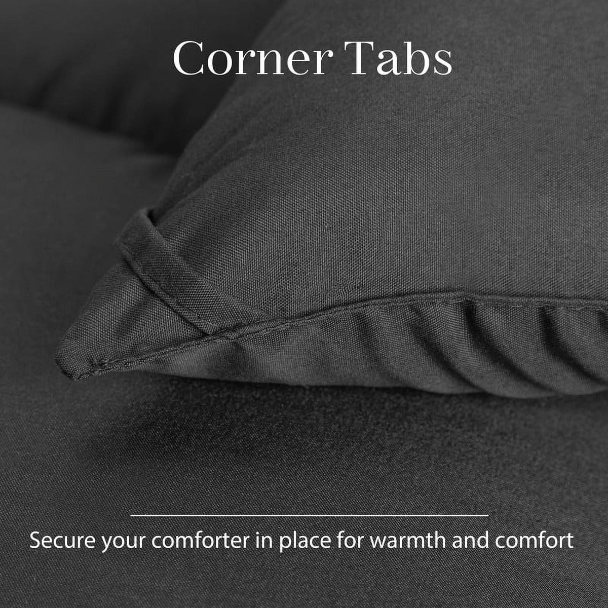 Gray Queen Down Alternative Comforter U4267