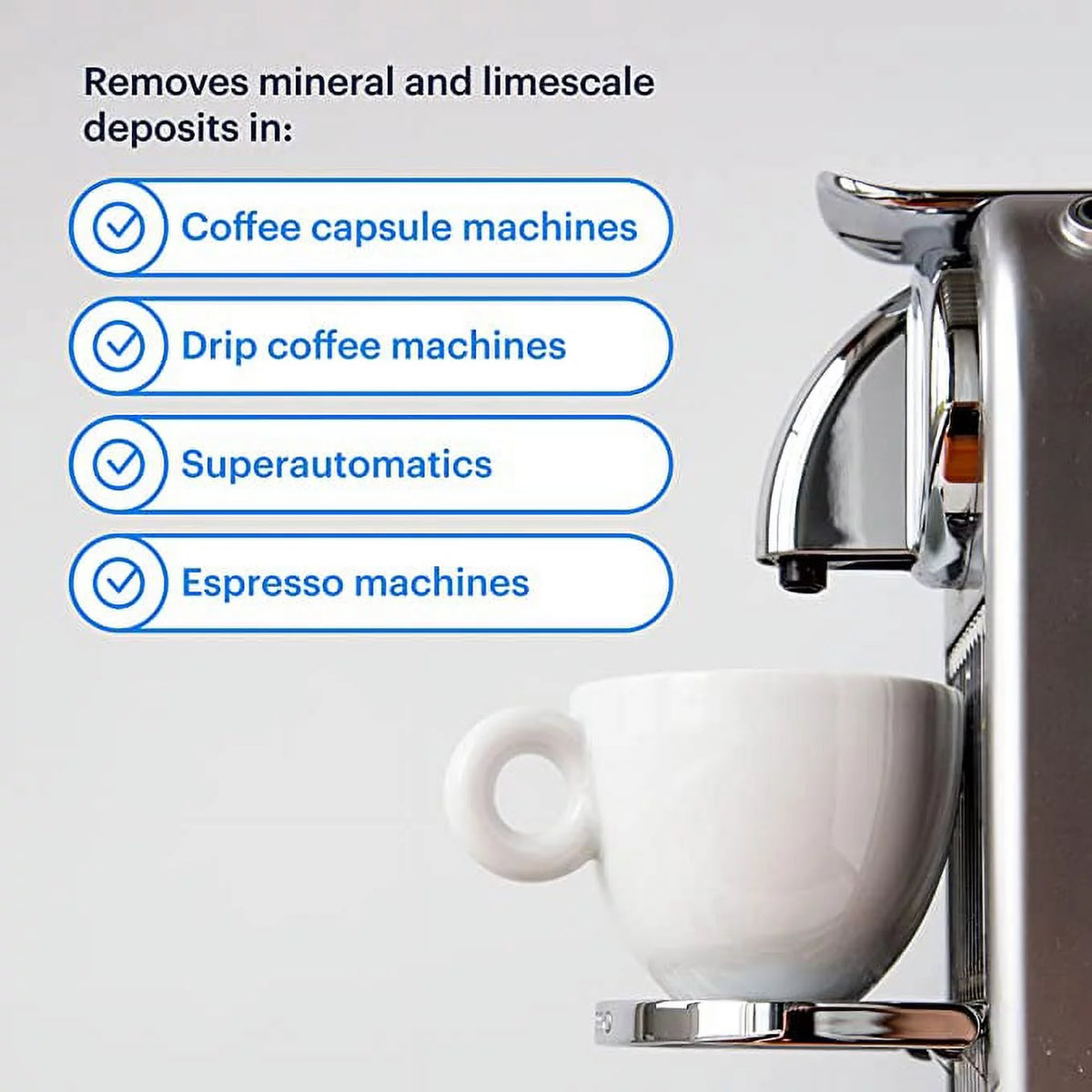 Coffee Machine Descaling Solution and Cleaner L2665
