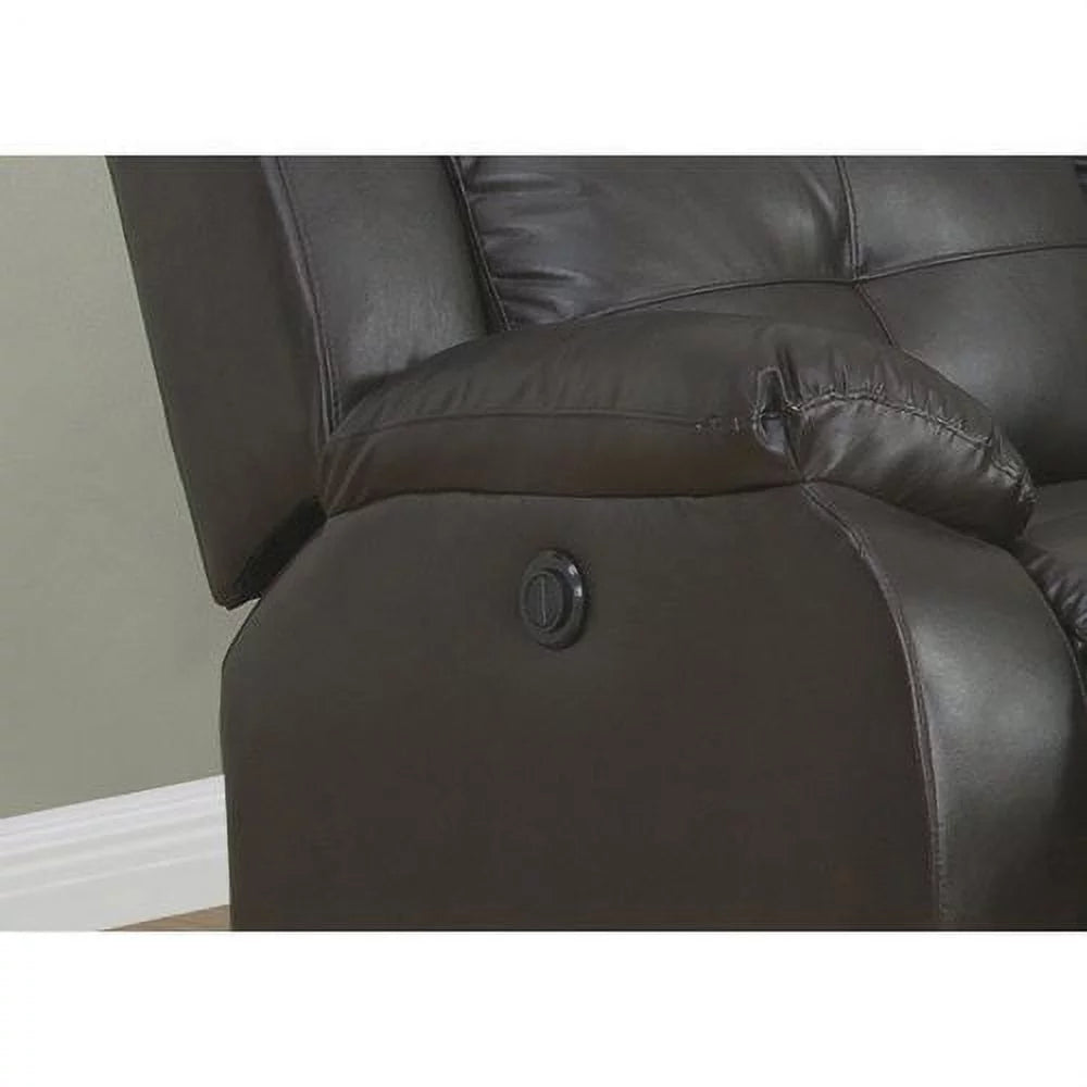 Dark Power Reclining Sofa L837