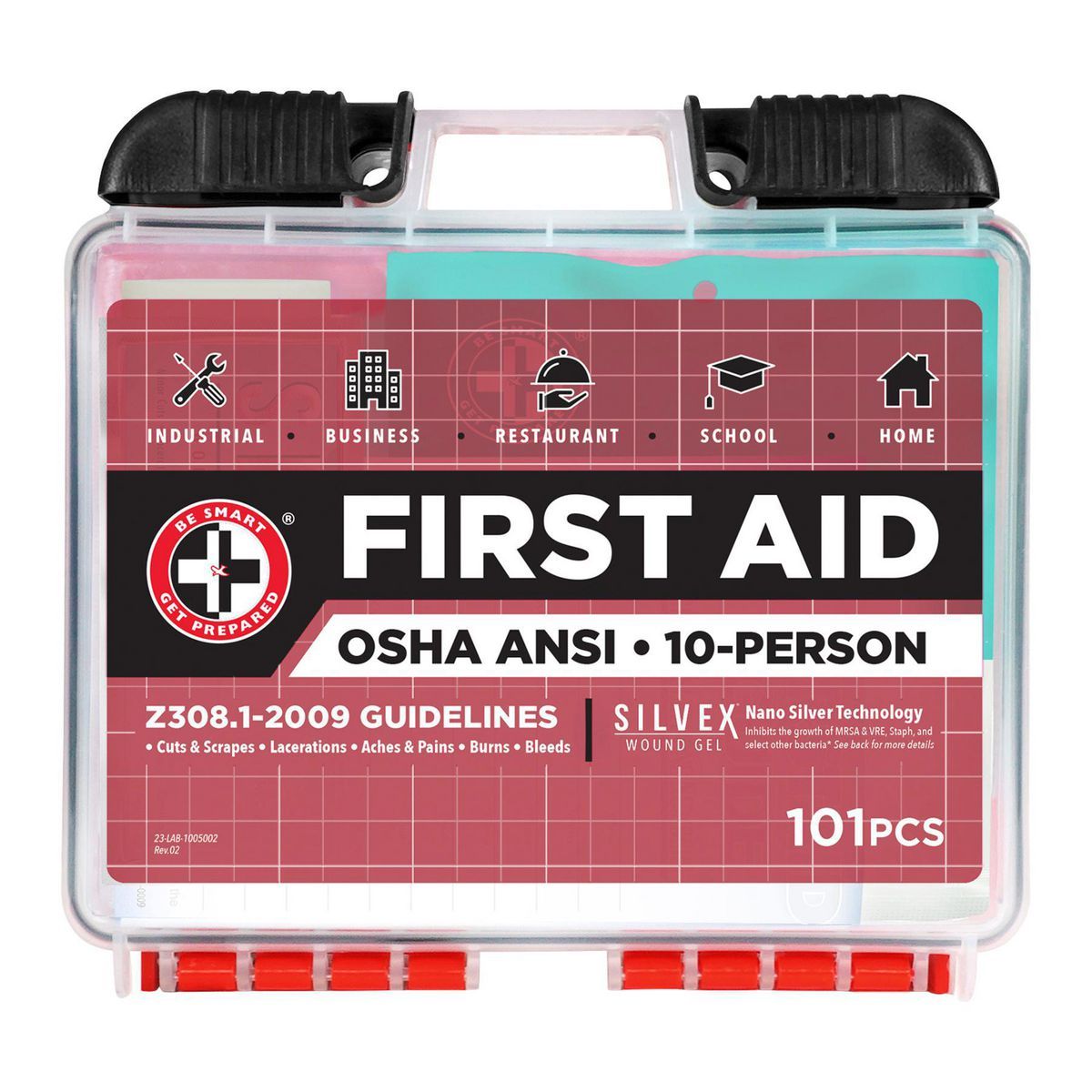 10-Person 101-Piece First Aid Kit U2973