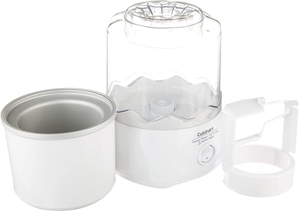 1.5-Quart Automatic Ice Cream Maker, White Y9792