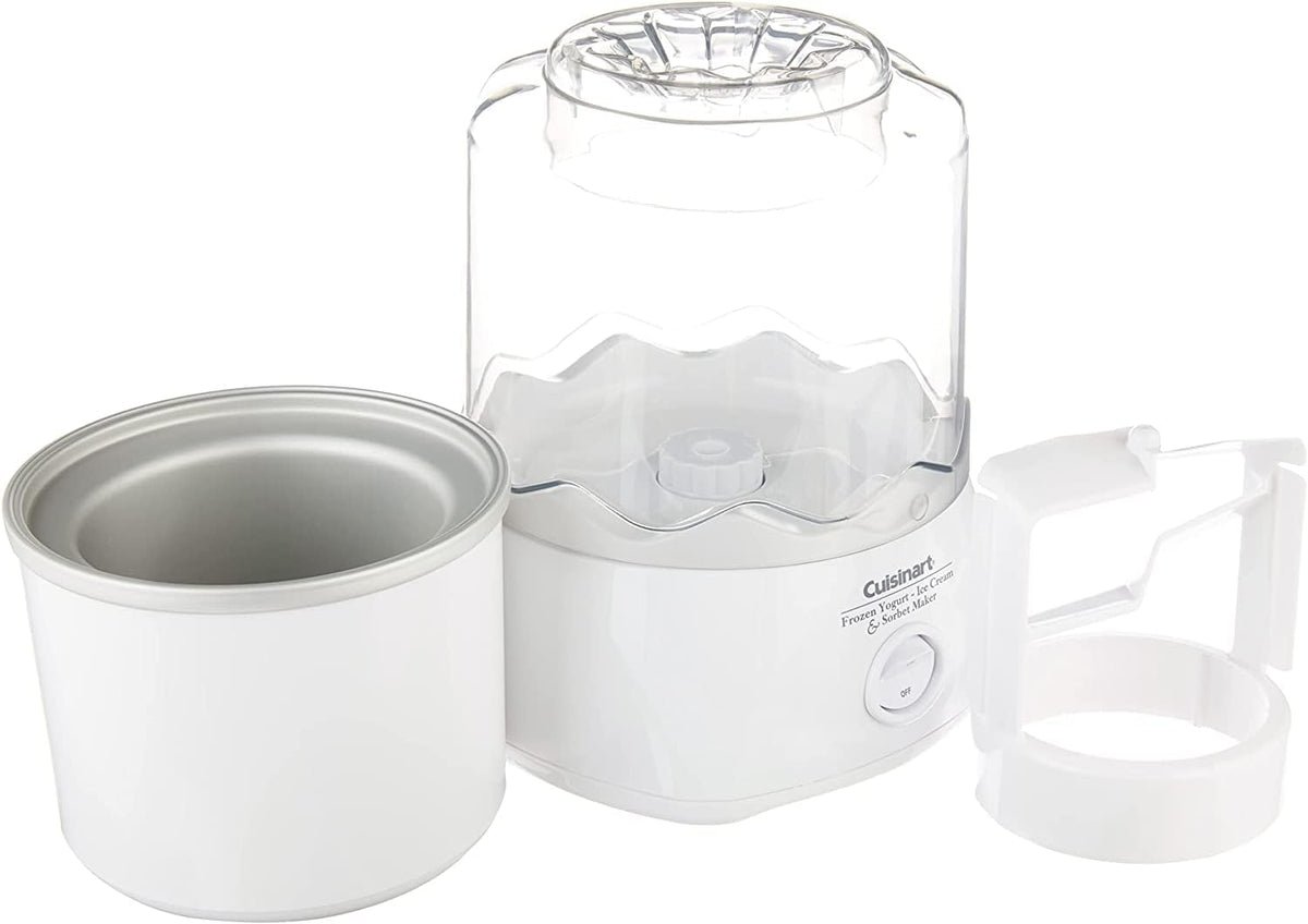1.5-Quart Automatic Ice Cream Maker, White Y9792