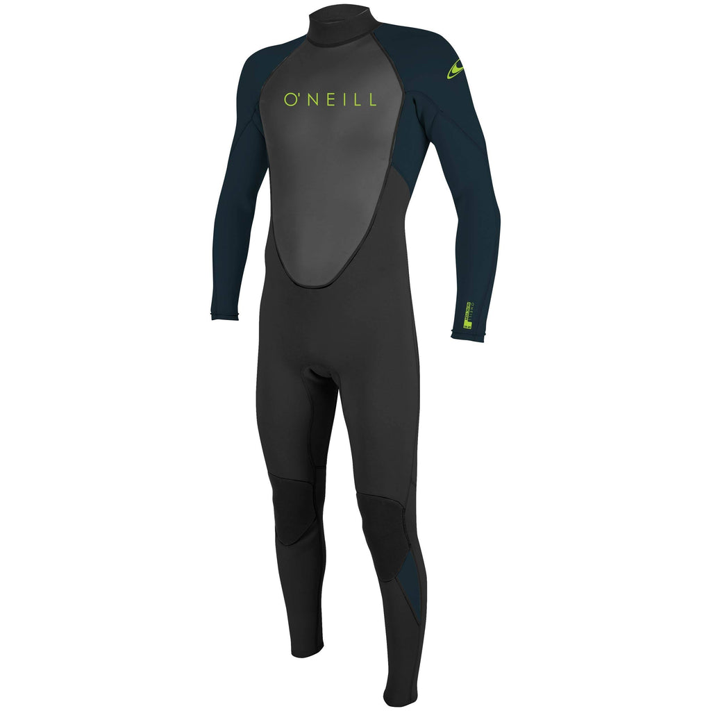 Black 3/2mm Back Zip Full Wetsuit C11382
