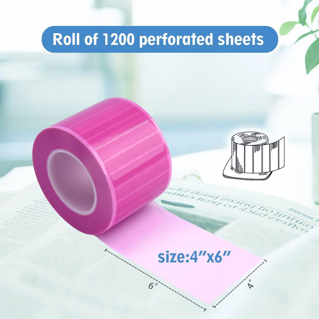 4" x 6" Disposable Dental Barrier Film 3 Rolls W24964