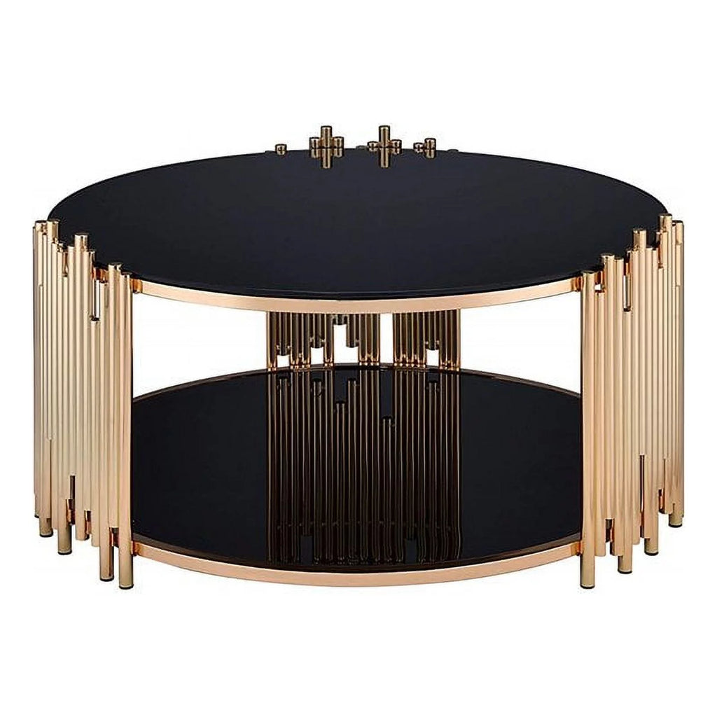 Round Glass Top Coffee Table Z9785