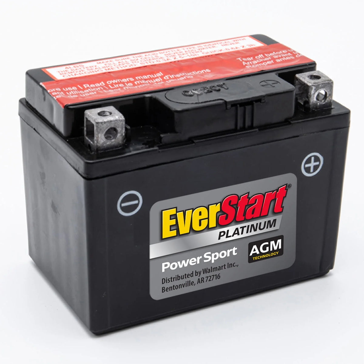AGM Power Sport Battery Group Size 4LBS 12 Volt 50 CCA A80358