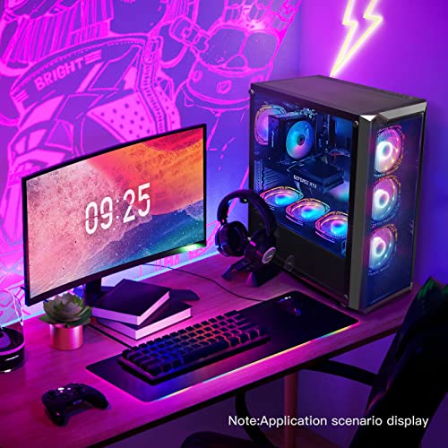 Gaming Desktop PC, Radeon RX 560, Intel core i5 up to 3.6GHz, 16G Memory, 512G SSD H187175