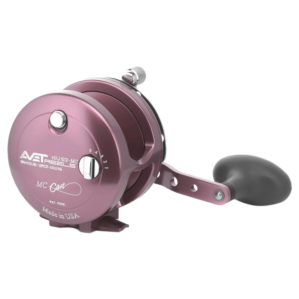 Pink Two Speed Lever Drag Casting Reel H277095