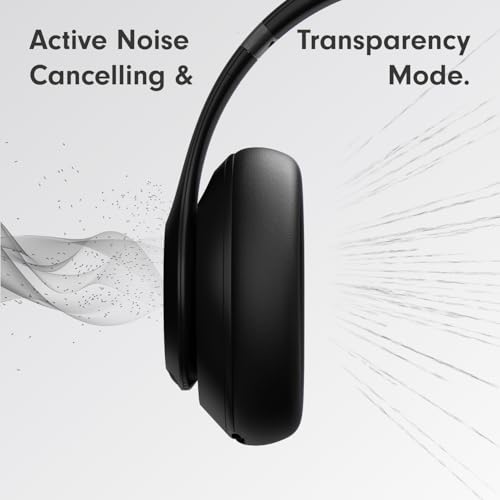 Wireless Bluetooth Noise Cancelling Headphones with Personalized Spatial Audio, USB-C Lossless Audio, Up to 40 Hours Battery Life - Sandstone L100044