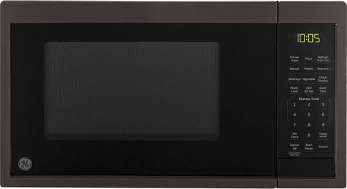 0.9 Cubic Feet 900 Watts Black Stainless Steel Microwave Oven C1297