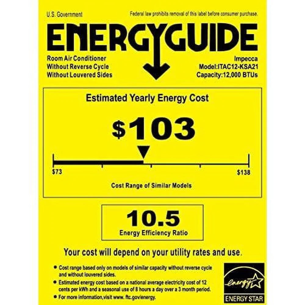 115V Electronic Through The Wall Air Conditioner R3420