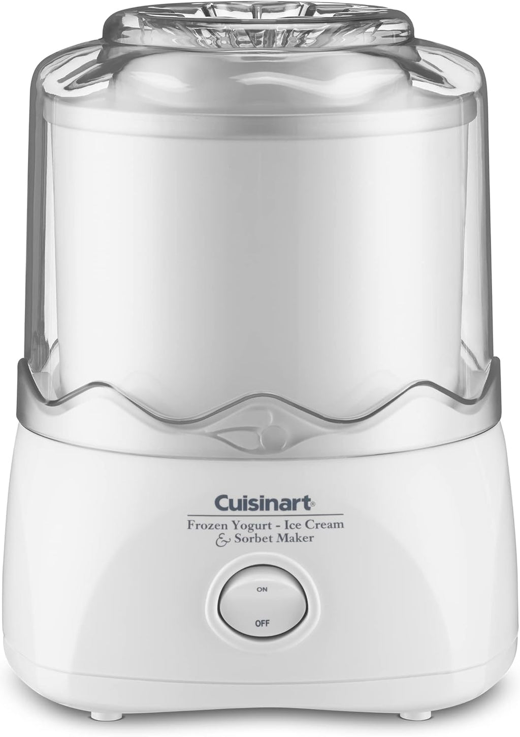 1.5-Quart Automatic Ice Cream Maker, White Y9792