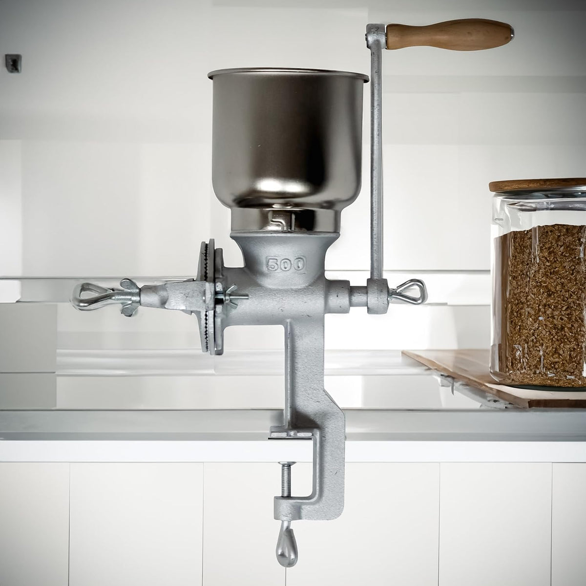 Cast Iron Manual Grain Mill Grinder R80106