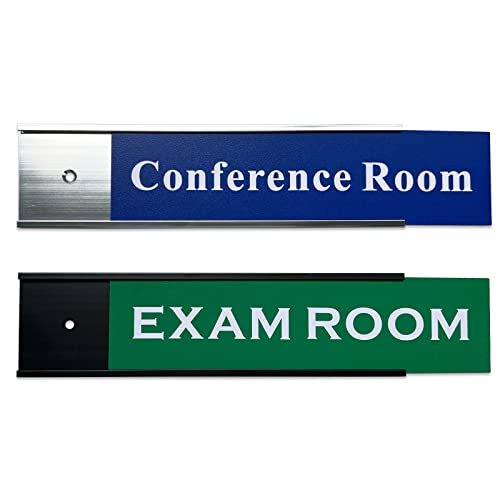 Custom Aluminum Desk Name Plate with Laser Engraved Text Z89034