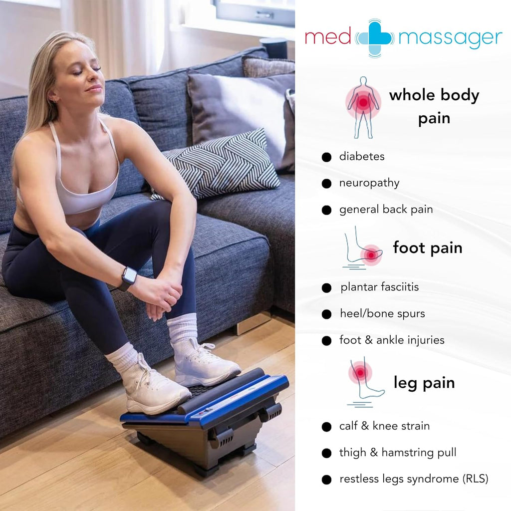Foot Massager Deep Tissue Massage Therapy, Dual Speed, Portable & Compact K8904