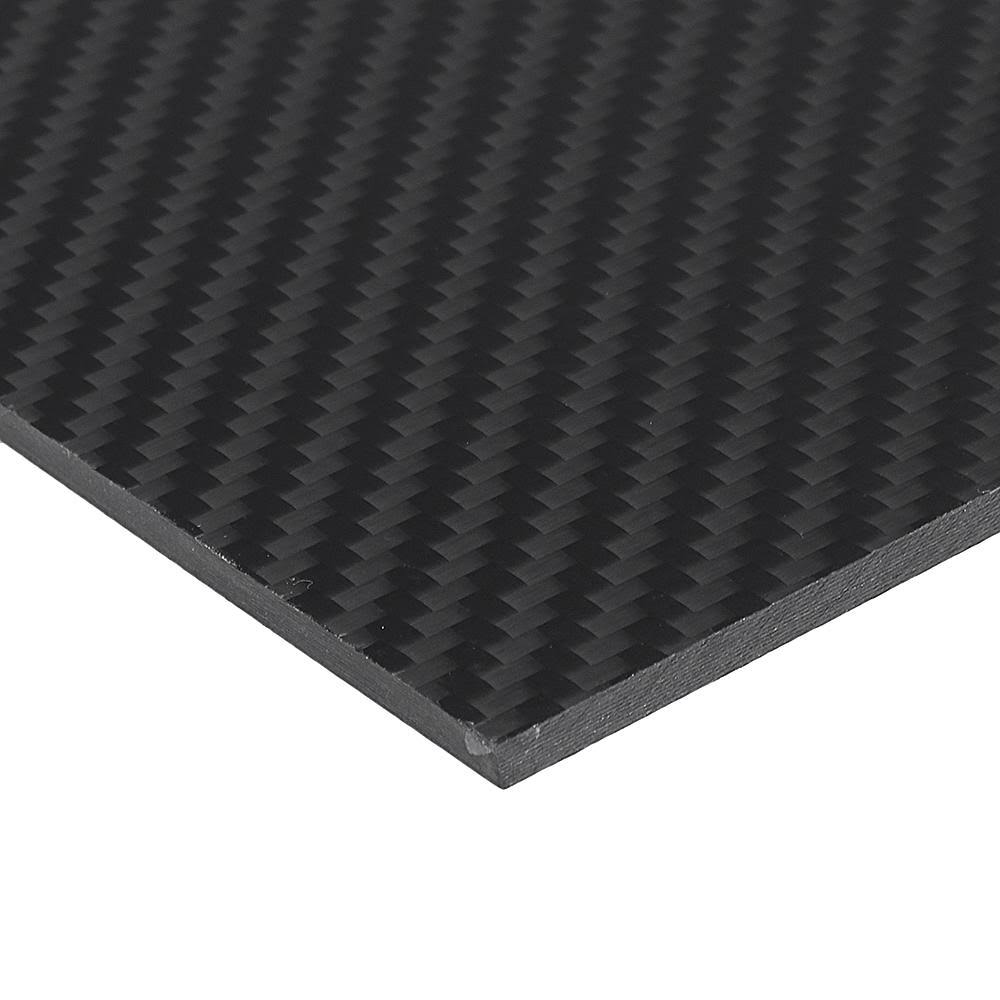 250x420mm 3K Carbon Fiber Plate Plain Weave Matte Panel Sheet G302