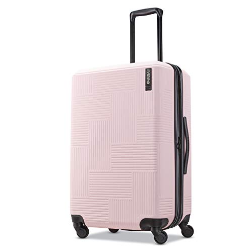 Jet Black Expandable Hardside Luggage with Spinner Wheels, Carry-On 21-Inch U779678