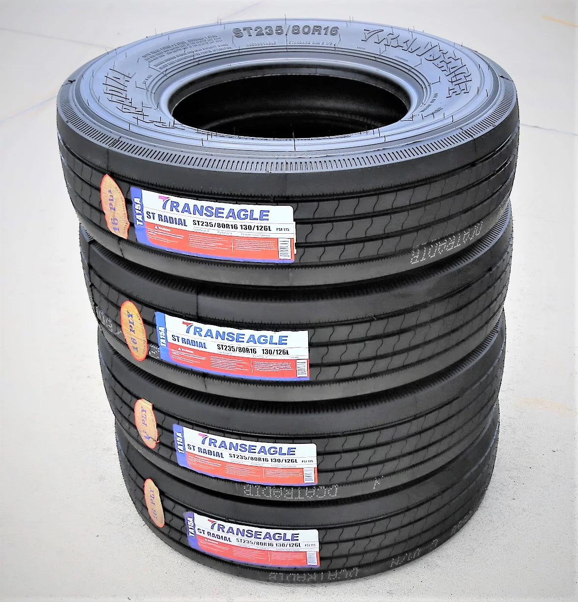 All Steel ST Radial ST 235/80R16 Load H 16 Ply Trailer Tire P65783