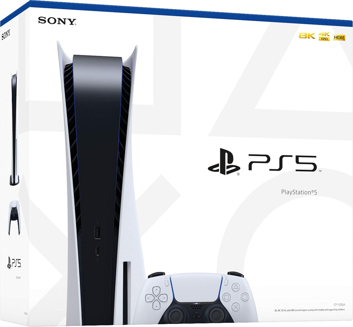 PlayStation 5 Disc Version (Renewed) O612607
