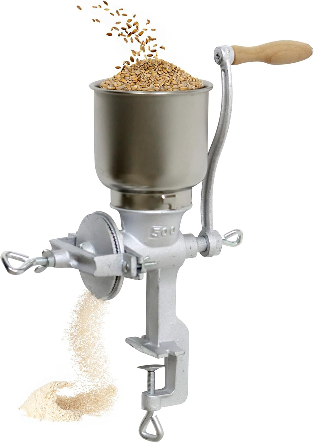 Cast Iron Manual Grain Mill Grinder R80106