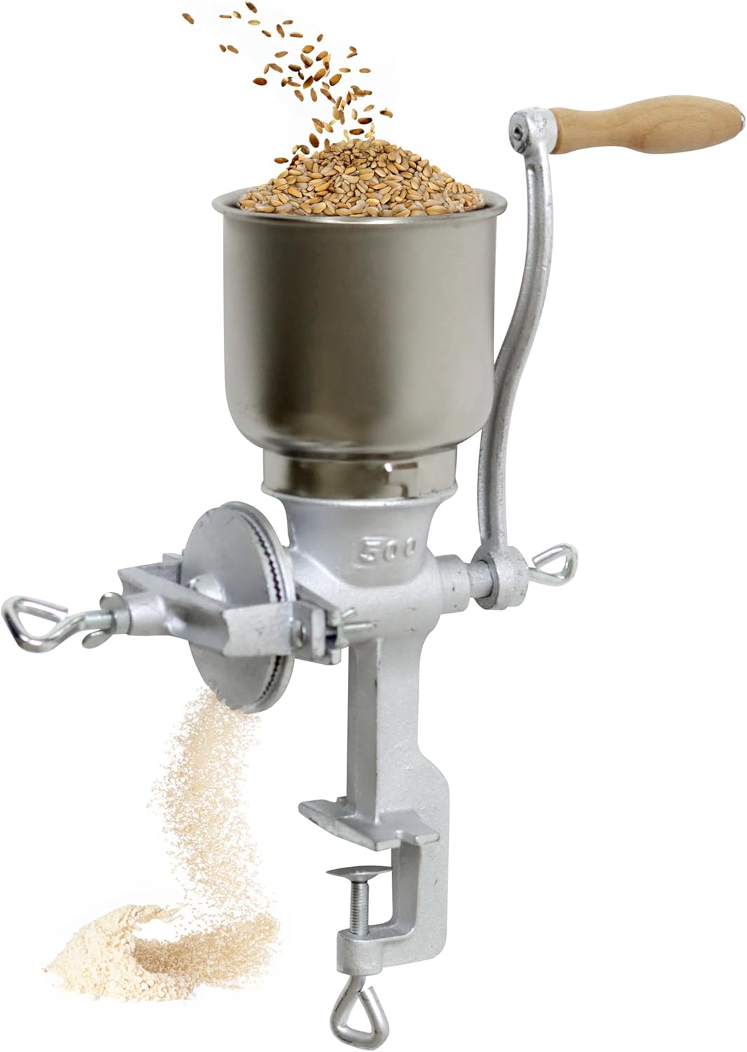 Cast Iron Manual Grain Mill Grinder R80106