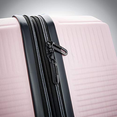 Jet Black Expandable Hardside Luggage with Spinner Wheels, Carry-On 21-Inch U779678