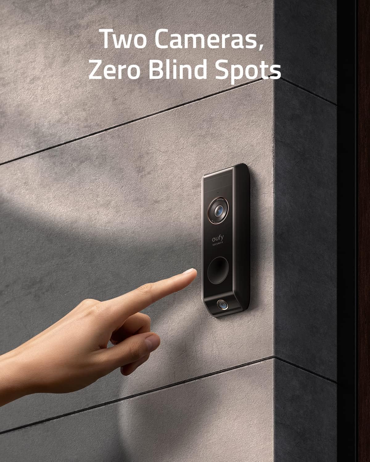 2K HD Wireless Battery-Powered Video Doorbell A51822