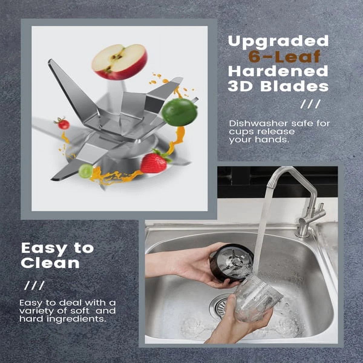 11 Pieces Smoothie Blender Q639