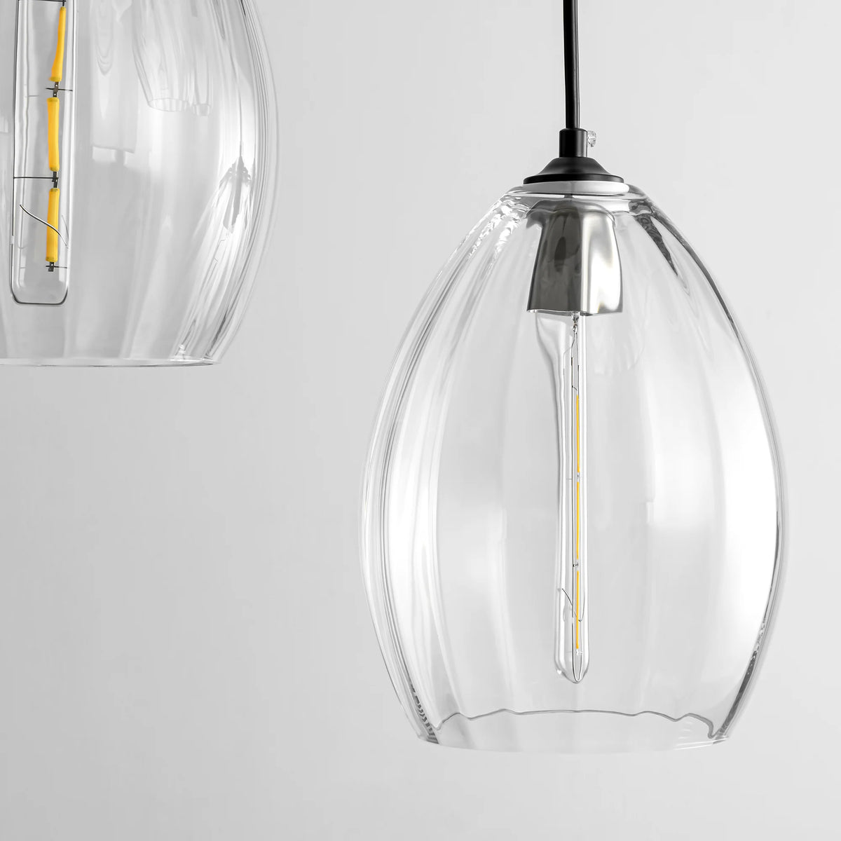 5-Light Linear Cluster Shade Contemporary Pendant G19002