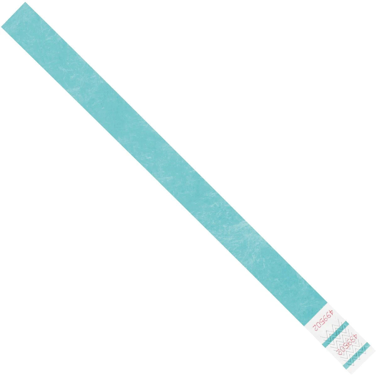 Teal Wristbands 500/Case Y30674