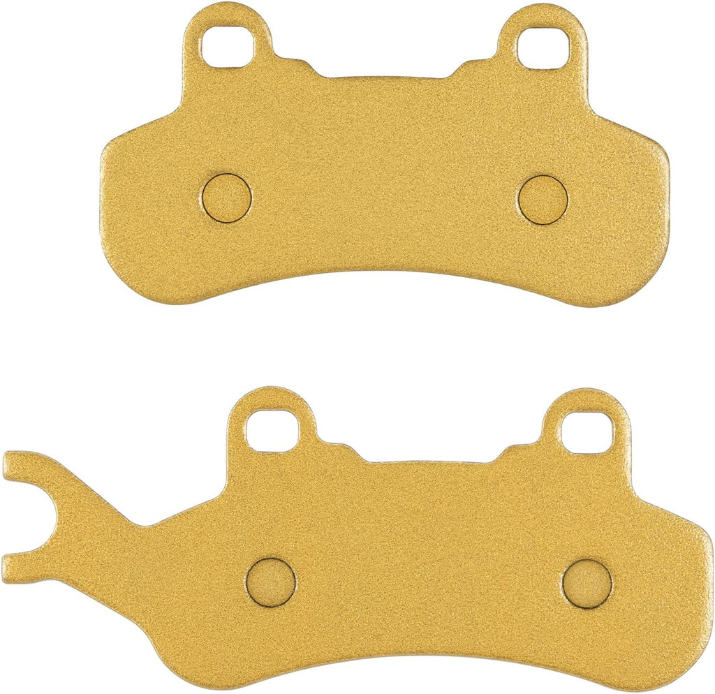 Brake Pads Front & Rear Replacement Severe Duty Metal 4 Set F730