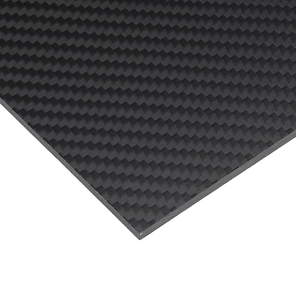 250x420mm 3K Carbon Fiber Plate Plain Weave Matte Panel Sheet G302