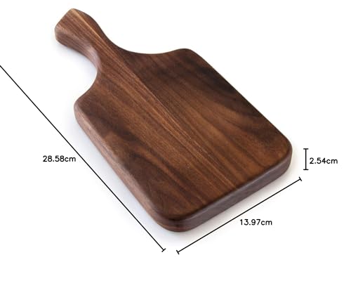 Dark Walnut Wood Cutting Board, 16 x 8 Z7687