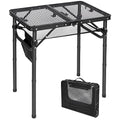 Silver 32”x32” Aluminum Folding Grill Table V3102