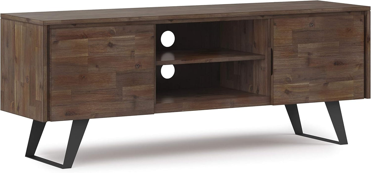 63 inch Wide Solid Wood TV Media Stand T42733