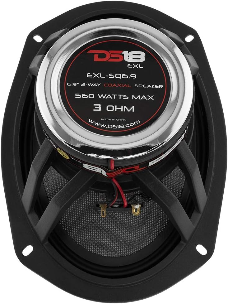 6X9 Inch 3-Ohm 2-Way Coaxial Car Speakers Set of 2 Z868070