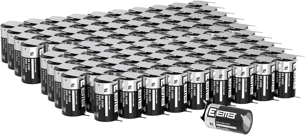3.6V Lithium Battery 1/2 AA Size 1200mAh U620673