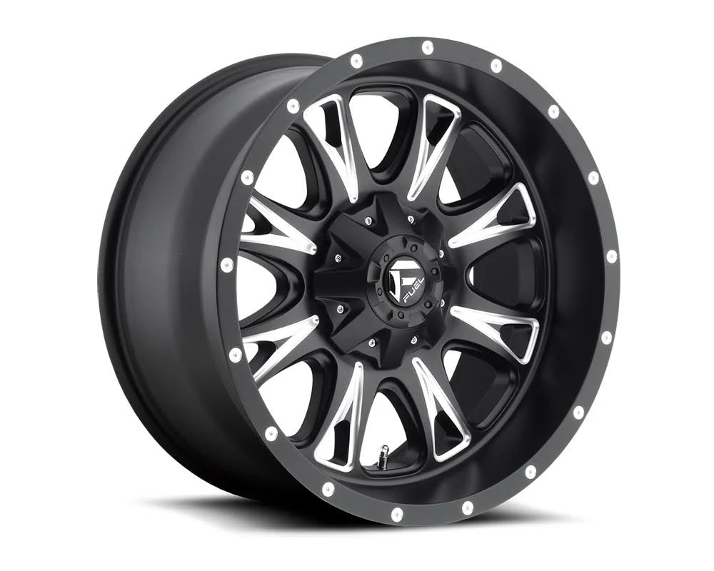 Matte Black Milled 20x9 5X114.3|5X127 Wheel K992233