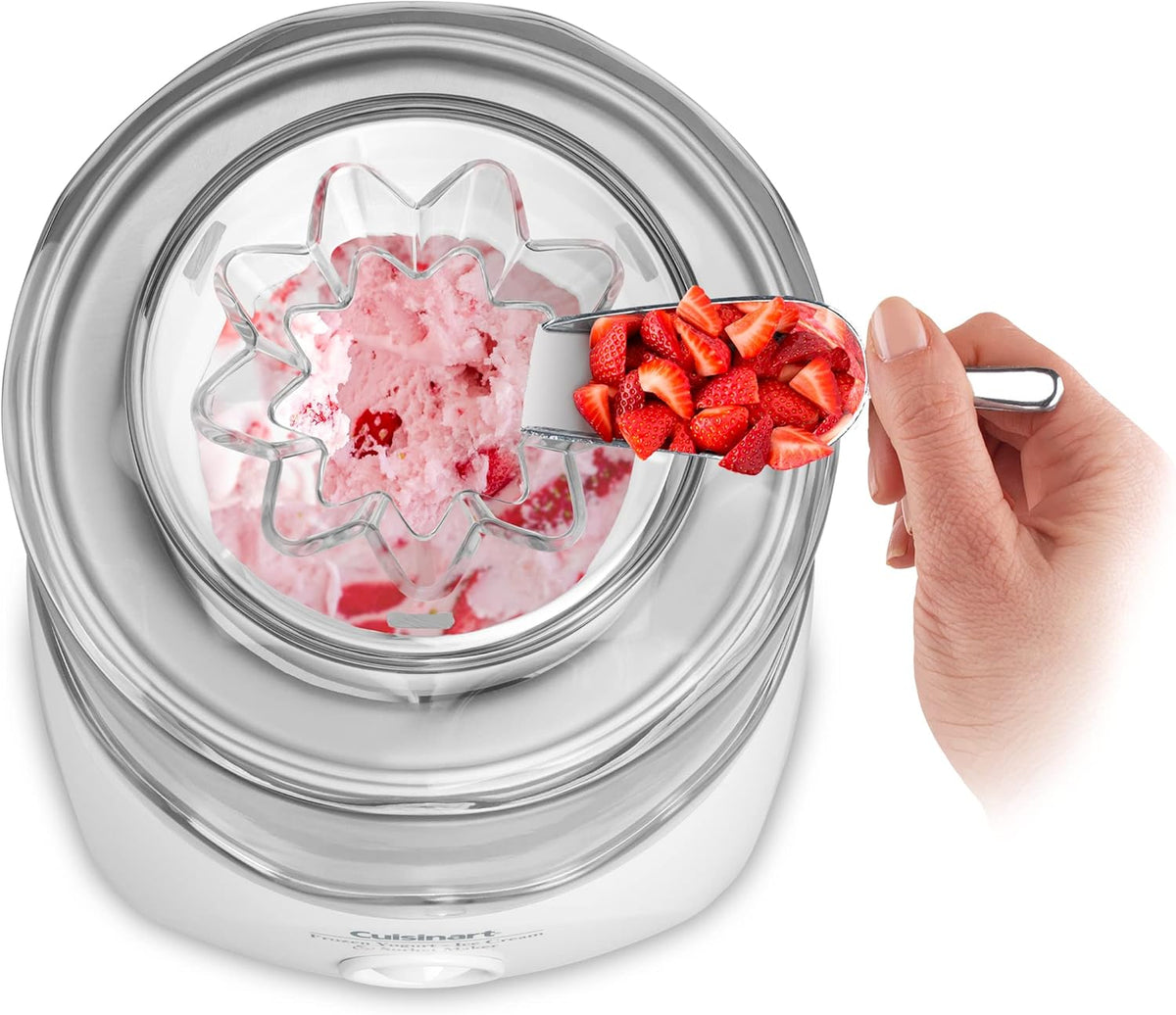 1.5-Quart Automatic Ice Cream Maker, White Y9792