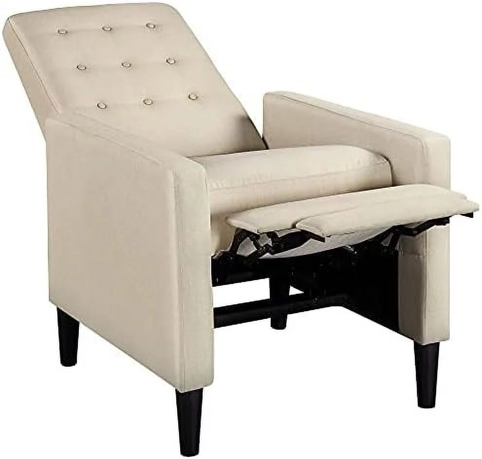 Fabric Recliner Chair with Thicker Seat Cushion Pocket Spring J615