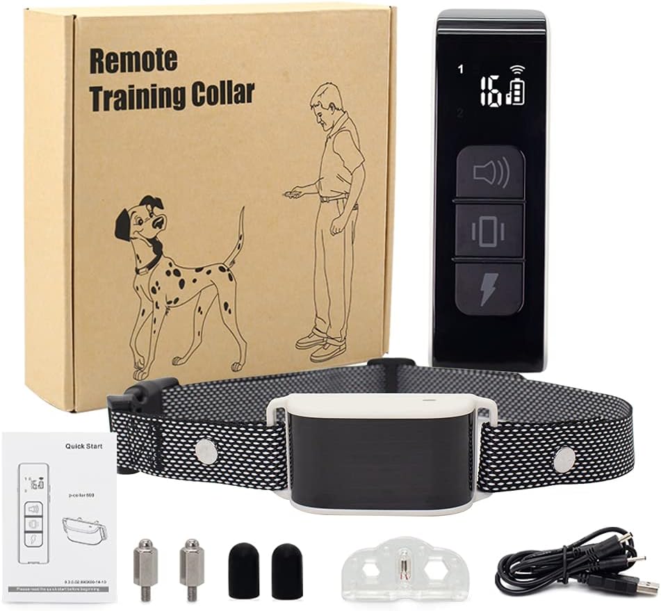 IPX7 Waterproof Rechargeable Dog Training Collar Y588926