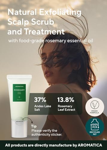Rosemary Scalp Scrub 5.82oz / 165g Salt Scrub O9113