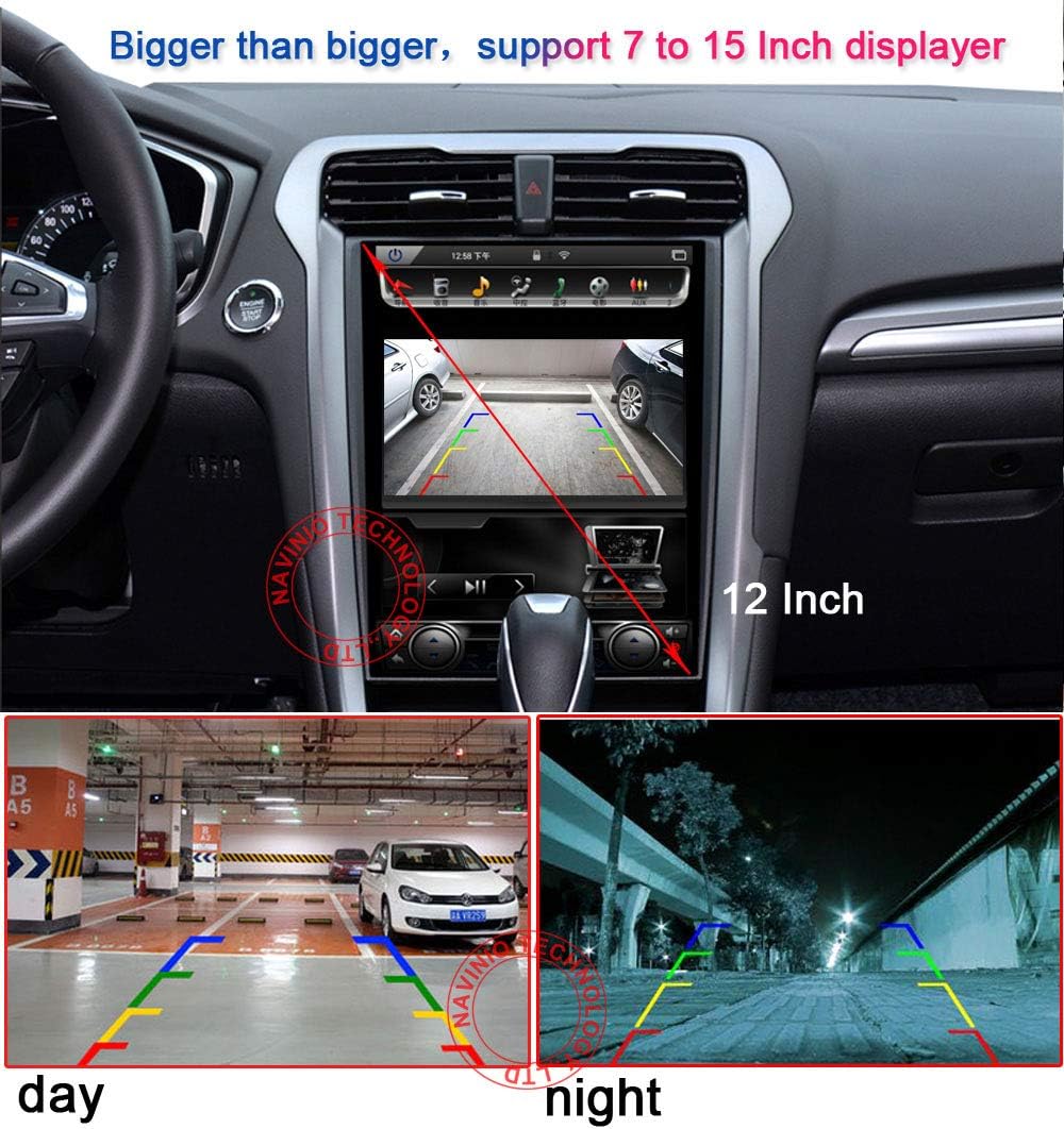 1280x720 Waterproof Car Rear View Backup Camera 170° Pack of 2 V51993