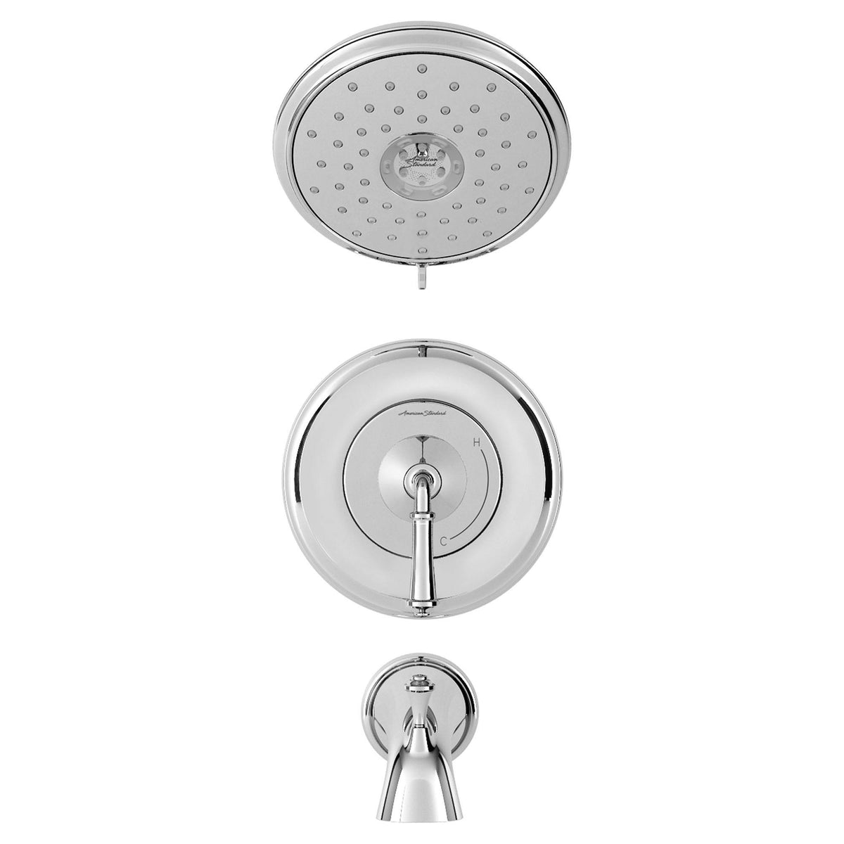 Polished Nickel Tub and Shower Trim Package Q400