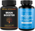 Brain Booster Capsules + Men's Multivitamins T72011